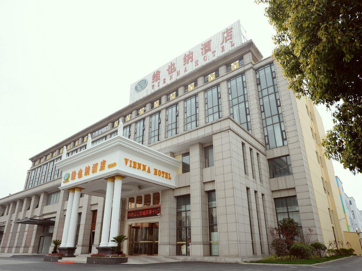 Vienna Hotel Shanghai Jiading New City Xangai Exterior foto